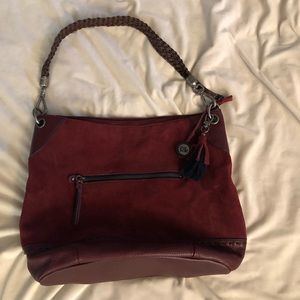 The Sak Leather/Suede Bag